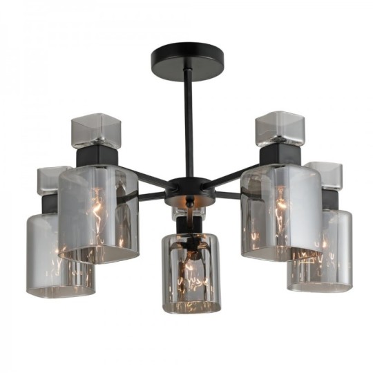 Люстра Ardero Olivia BL1150-1 чорна (8379)