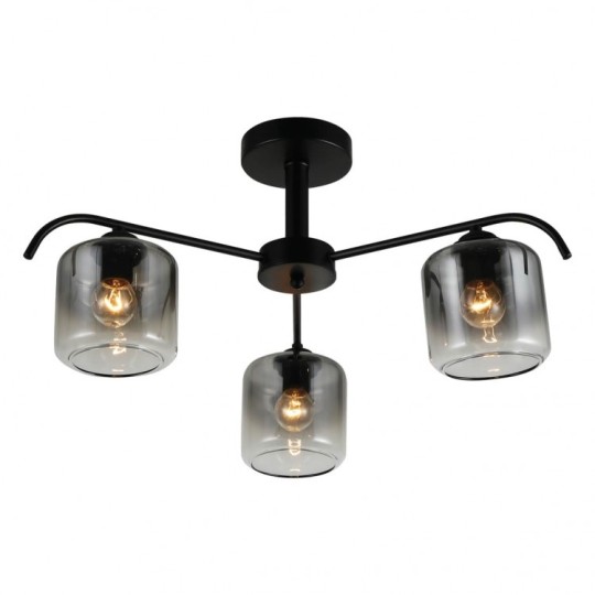 Люстра Ardero Orlando BL1930-1 чорна (8869)