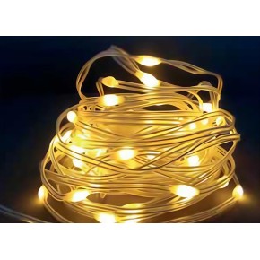 Светодиодная лента Horoz Electric Fairy-20 IP65 20 м янтарная (080-002-0020-070)