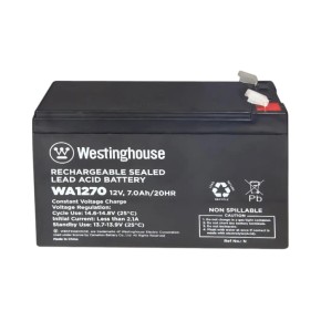 Батарея аккумуляторная Westinghouse 12V 7Ah terminal F2 (WA1270N-F2)
