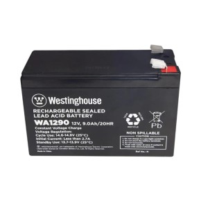 Батарея аккумуляторная Westinghouse 12V 9Ah terminal F2 (WA1290N-F2)