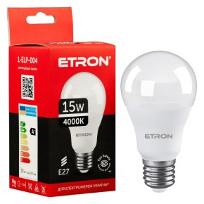 Лампа світлодіодна Etron 15 W E27 (1-ELP-004)