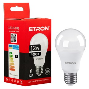 Лампа світлодіодна Etron 12 W E27 (1-ELP-006)