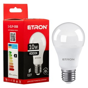 Лампа світлодіодна Etron 10 W E27 (1-ELP-008)