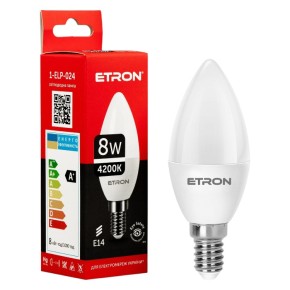 Лампа світлодіодна Etron 8 W E14 (1-ELP-024)