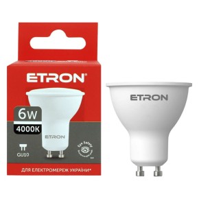 Лампа світлодіодна Etron 6 W GU10 (1-ELP-848)