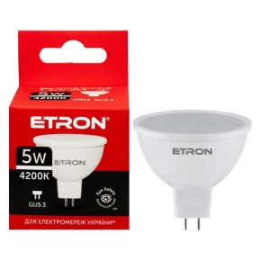 Лампа світлодіодна Etron 5 W GU5.3 (1-ELP-062)