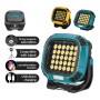Ліхтар W893-1-30COB White+Yellow 5SMD Red