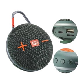 Портативная колонка T&G TG648 green