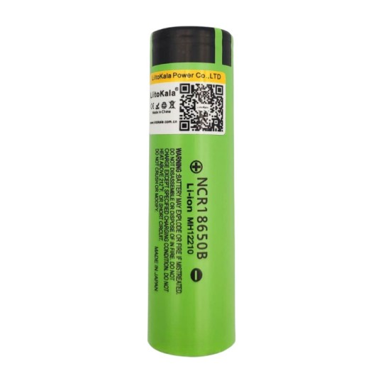 Акумулятор LiitoKala 18650 NCR 34B 3400 mAh