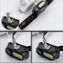 Налобный фонарь 1804-LED (Red)+COB (White) 1x18650