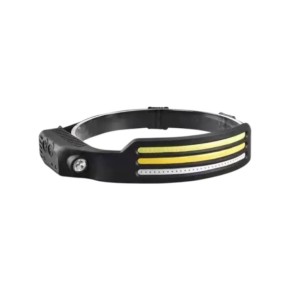 Налобний ліхтар W689-LM+3COB (White+Yellow+Red) Motion Sensor