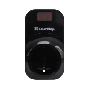 Реле напряжения ColorWay DS4 Black (CW-VR16-04D)