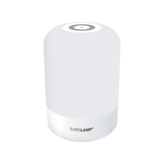 Світильник-нічник Eurolamp 2.5 W 2800-6500K Type-C+Battery білий (NL-2.5W)