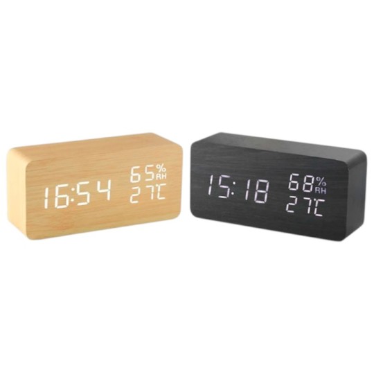 Годинник настільний Grunhelm LED-1502 (131074)
