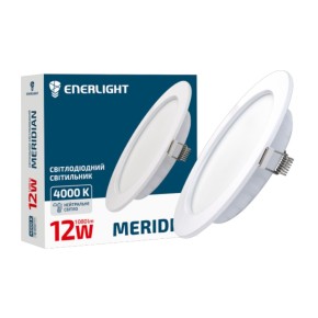 Cвітильник точковий світлодіодний Enerlight Meridian 12 W 4000К
