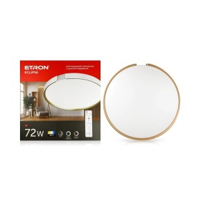 Светильник светодиодный Etron Smart ECLIPSE 1-ESP-2059 72W gold&white