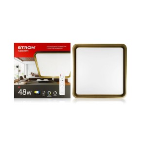Светильник светодиодный Etron Smart MODERN 1-ESP-2008 48W gold&black