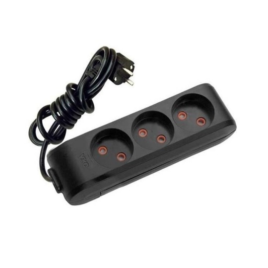 Удлинитель VIKO Multi-Let 3 гнезда 3 м чёрный (90132303)