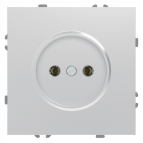 Розетка Ardero Soft 16А серебро ER111-S (8661)