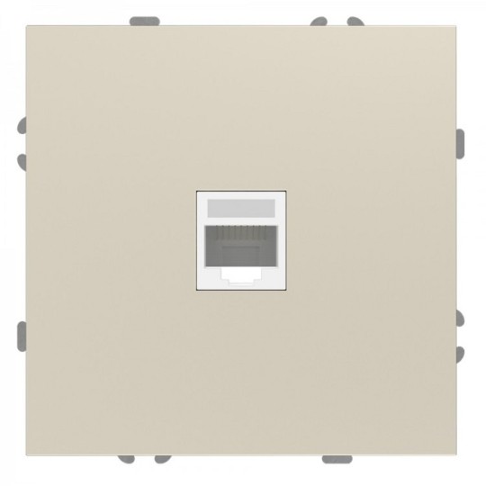 Розетка комп’ютерна Ardero Soft шампань ER151PC-C (8678)