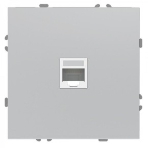 Розетка компьютерная Ardero Soft серебро ER151PC-S (8667)