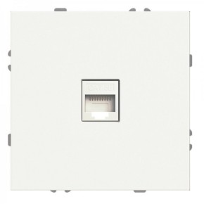 Розетка компьютерная Ardero Soft белый ER151PC-W (8634)