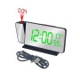 Часы проекционные VST-900S-4 с температурой и влажностью USB