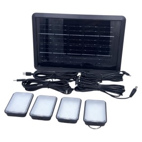 Ліхтар кемпінговий The Light 50052 з сонячною панеллю 6 W 8000К (32770)