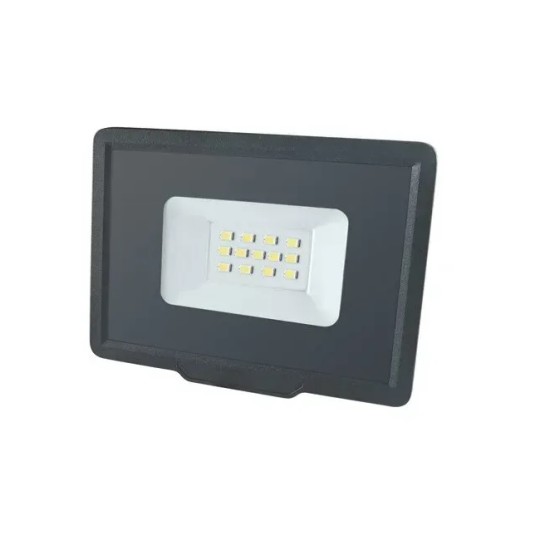 Прожектор світлодіодний Biom 10W 6200К чорний S5-SMD-10-slim (15455)