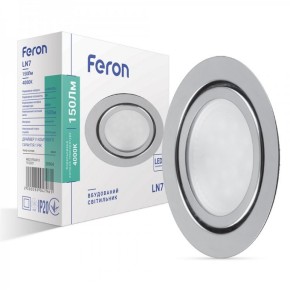 Светильник точечный светодиодный Feron LN7 3W 4000K хром (5846)