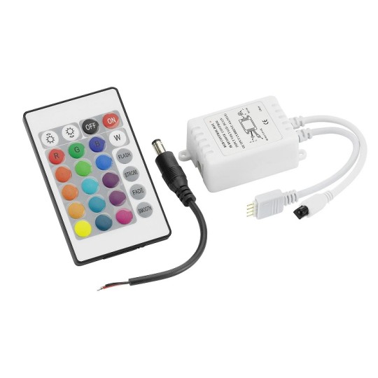 Контроллер Horoz Electric RGB для ленты 72W 2A 12-24V IP20