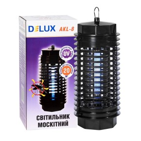 Антимоскітна лампа Delux від комах AKL-8 1х4 Вт (90008223)