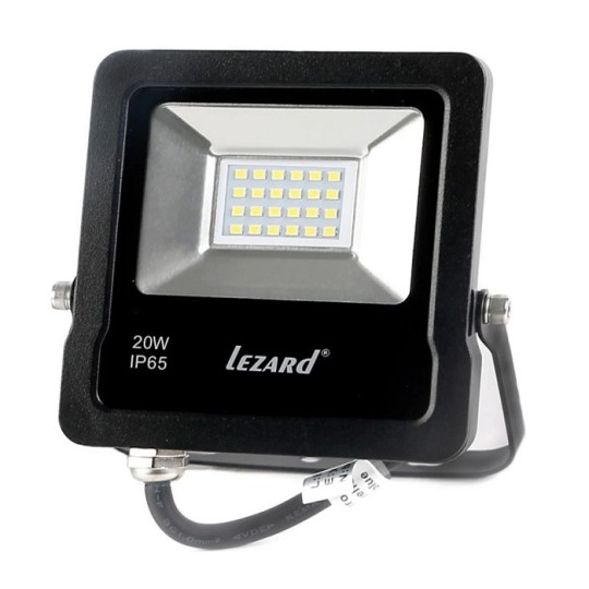 Прожектор светодиодный Lezard PAL6520 20W 6500K черный