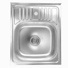 Кухонна мийка накладна 50x60х18 см (AISI 304) 0.6 мм Z5636 C