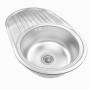Кухонна мийка врізна 47x77х18.5 см (AISI 201) 0.6 мм D4777
