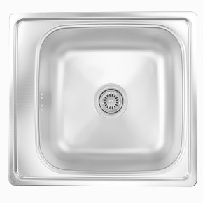 Кухонна мийка врізна 49x53х20 см (AISI 304) 0.7 мм NG53