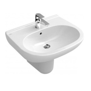 Умивальник VILLEROY & BOCH O.NOVO підвісний 60х49 см альпійський білий Ceramicplus (516060R1)