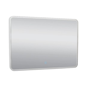 Дзеркало Aqua Rodos Donato white 100х70 см sensor з підсвіткою (27451)