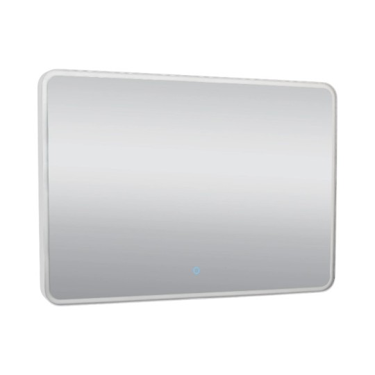 Дзеркало Aqua Rodos Donato white 100х70 см sensor з підсвіткою (27451)
