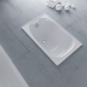Ванна стальная Smavit Sedile 105х70 см белая