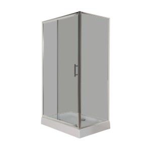 Душова кабіна Insana Fiona 90х110х205 см Grey мілкий піддон
