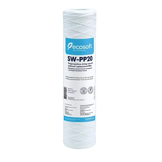 Картридж из полипропиленовой нити Ecosoft 2.5"х10" 10 мкм (CPN251010ECO)