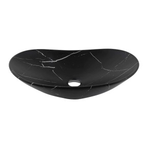 Умивальник накладний Cabo Venus Dark Bowl Marble Max 61.5х36х15.5 см
