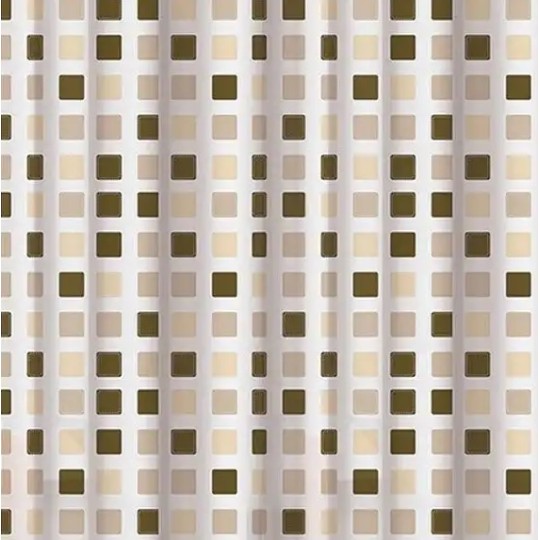 Шторка для ванни Vanstore Mosaic beige 180х200 см (61009)