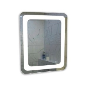 Зеркало Элит LED 1 (600х700мм), сенсорная кнопка, пластиковый корпус