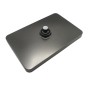 Лійка для душової стійки AIM TOP прямокутнa графіт (DG-001011)