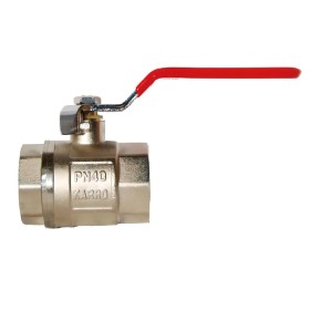 Кран шаровый Karro Standart+ 1 1/2" ВВ красная ручка {30/3}