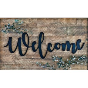Килимок придверний Artimat Welcome 45х75 см К-602-120
