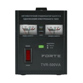 Стабілізатор напруги FORTE TVR-500VA 500 ВА (22648)